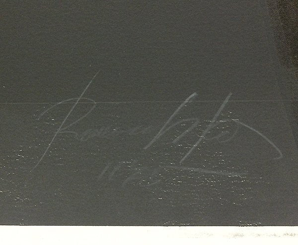 Mersad Berber Cita Original Mixed Media On Paper, 50F, Signed, Bosnian Artist