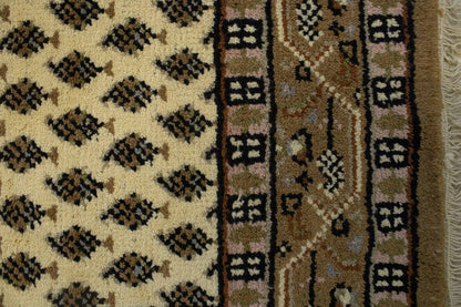 Floral Oriental Runner Rug Allover Design Wool