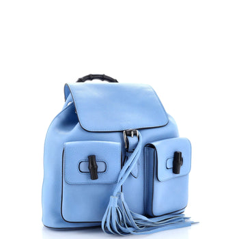 Gucci Bamboo Tassel Backpack Leather Medium