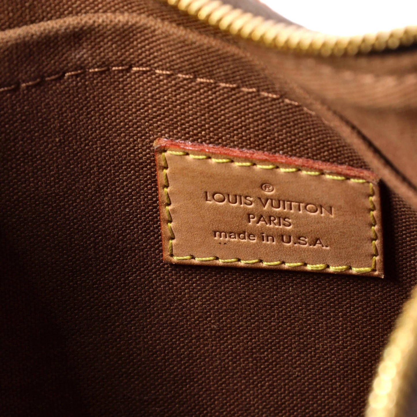 Louis Vuitton Thames Handbag Monogram Canvas Pm