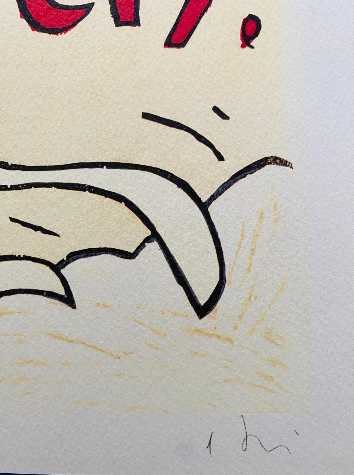 Yoshitomo Nara Lithograph Coa Signed In Pen Numbered In Pencil