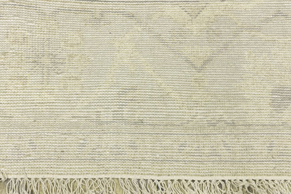 Large Handmade Oushak Oriental Rug Floral Design