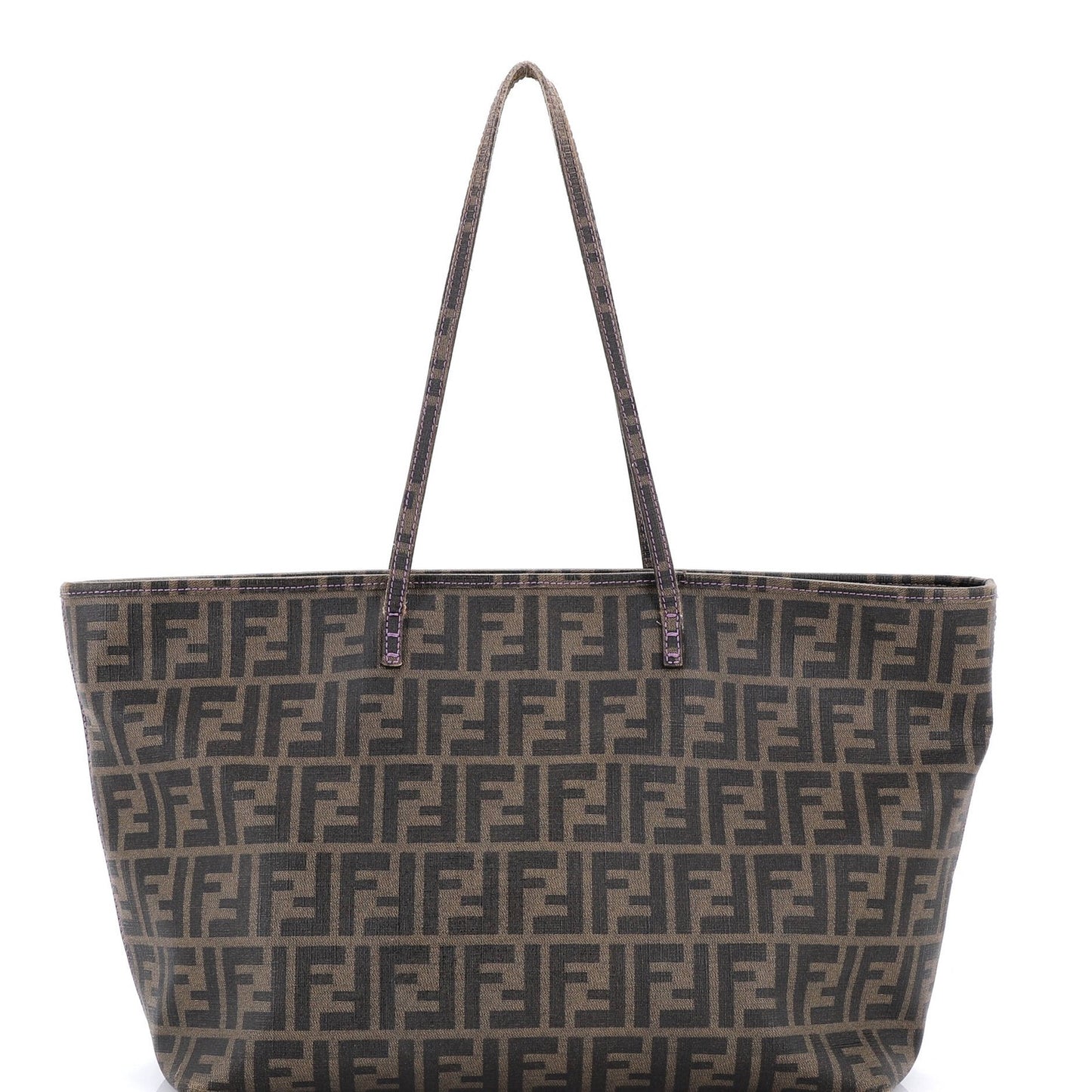 Fendi Roll Tote Zucca Coated Canvas Large