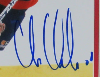 Chris Chelios Hof Montreal Canadiens Signed/Auto 8X10 Photo Framed Jsa 161348