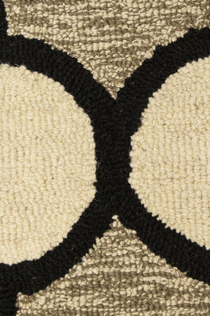 Hand tufted multicolored trellis rug contemporary wool modern carpet