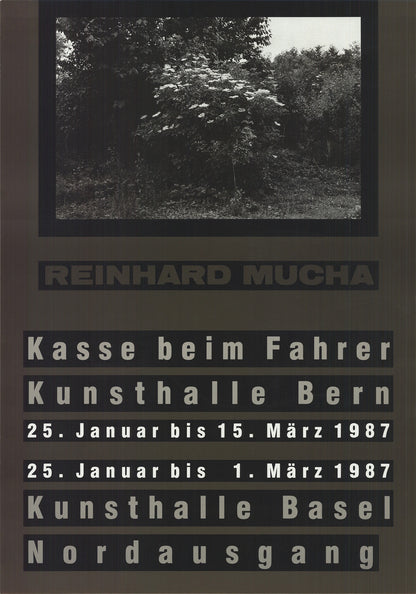 Reinhard Mucha Kasse Beim Fahrer " Offset Lithograph Photograp