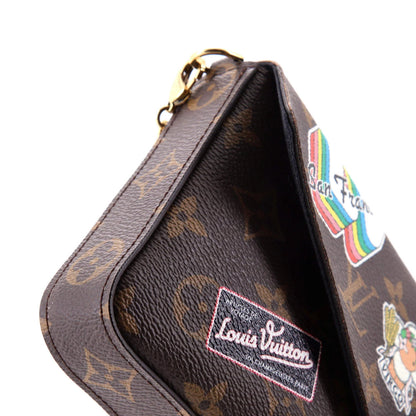 Canvas Louis Vuitton Felicie Pochette Limited Edition Monogram
