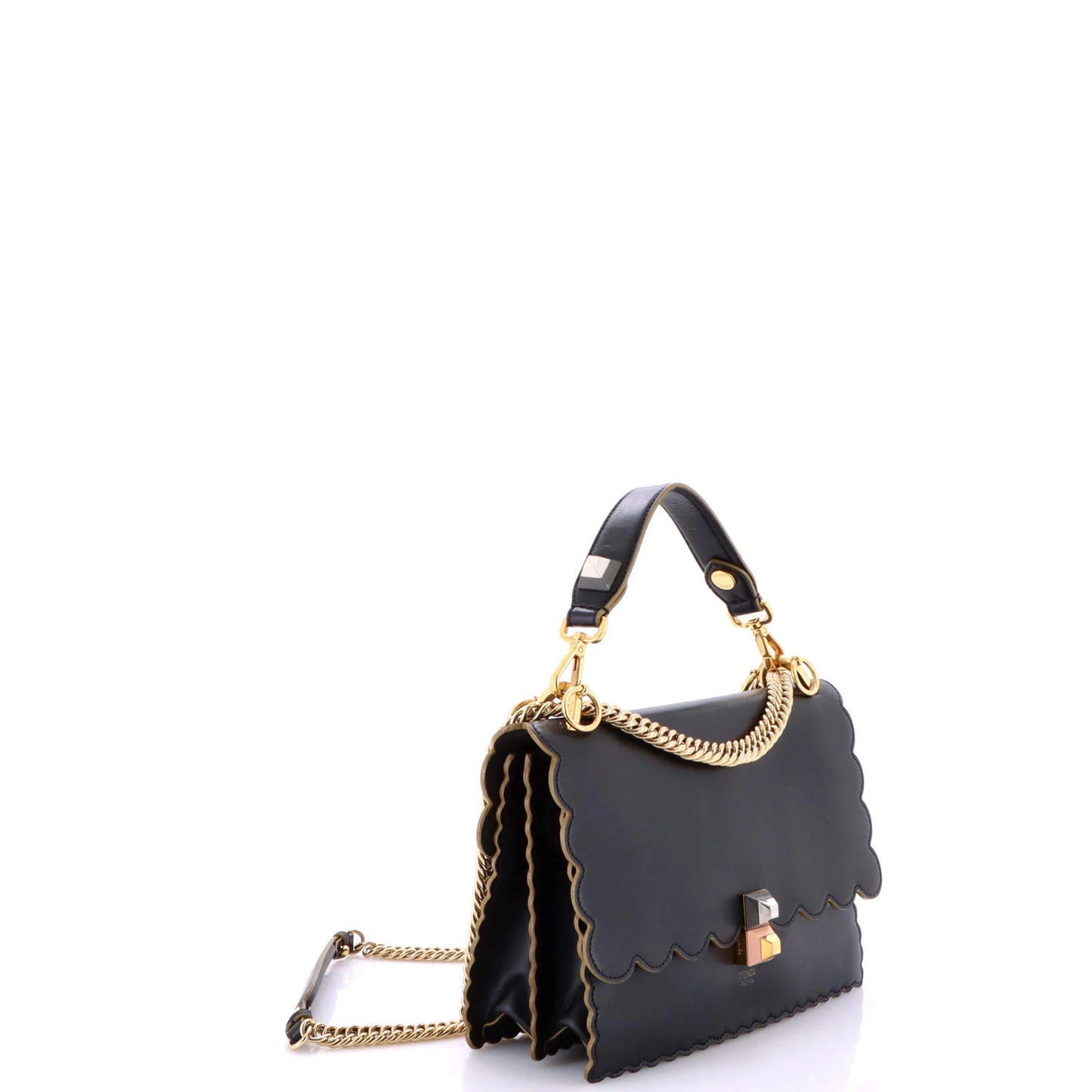 Fendi Kan I Bag Leather Medium