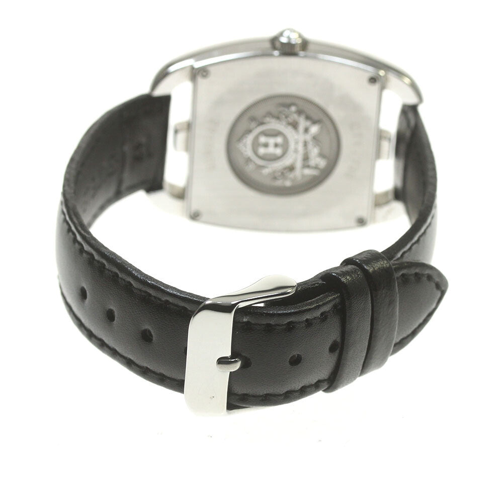 Hermes Ct1.730 Cape Cod Tonneau Diamond Bezel Watch Women