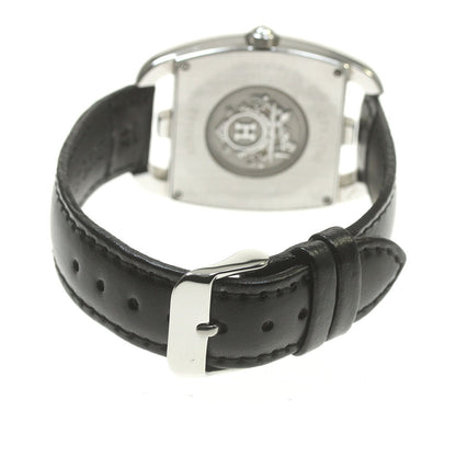 Hermes Ct1.730 Cape Cod Tonneau Diamond Bezel Watch Women