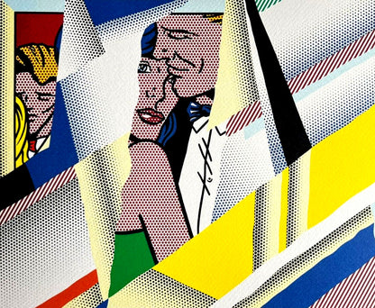 Roy Lichtenstein Lithograph Coa: Hand Numbered 275 Exe