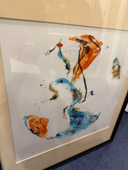 Kim En Joong Signed Original Lithograph Print