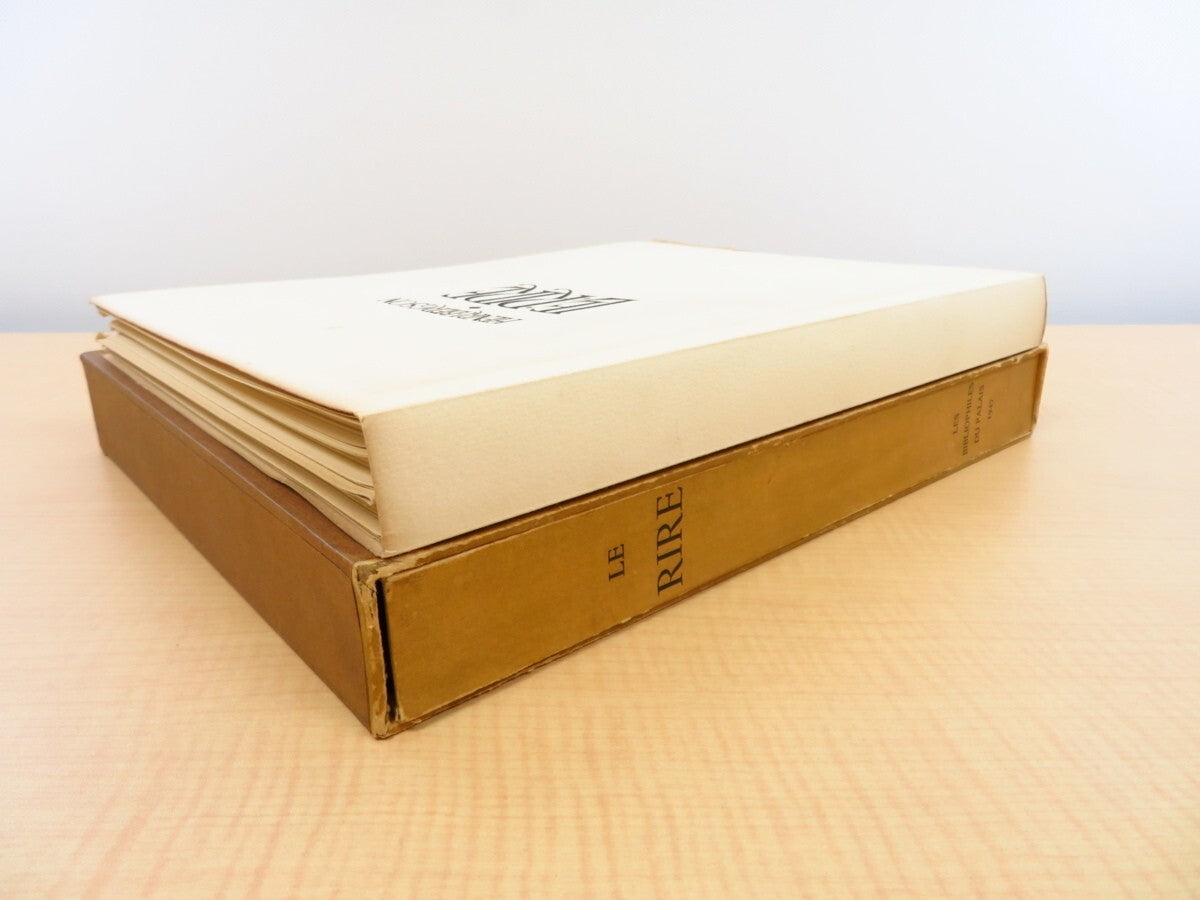 Limited Edition 200 - Henri Bergson LE RIRE: Louis Jou Woodblock Prints - 1947