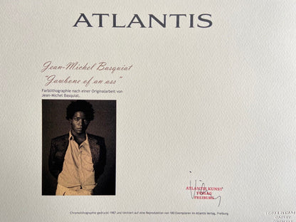 Jean-Michel Basquiat Lithograph Signed Coa Limited Edition