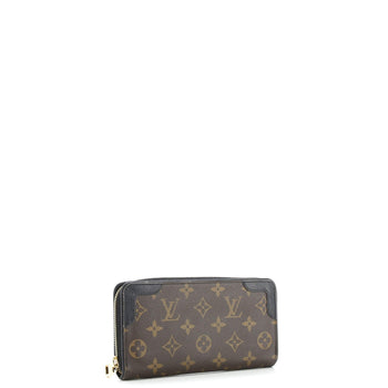 Louis Vuitton Retiro Zippy Wallet Monogram Canvas