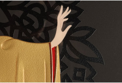 Erte "The Opera House" Embossed Color Serigraph