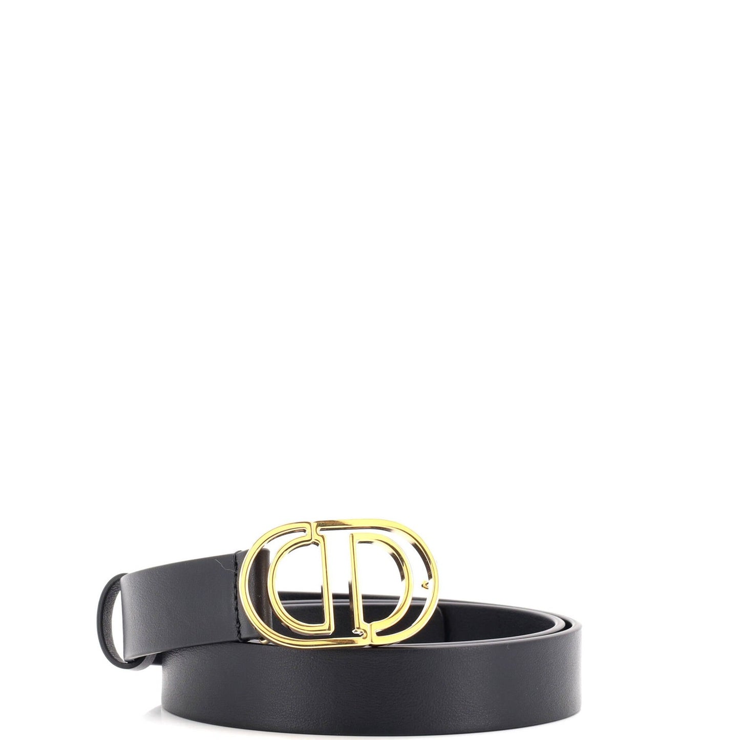 Christian Dior 30 Montaigne Cut-Out Belt Leather Thin