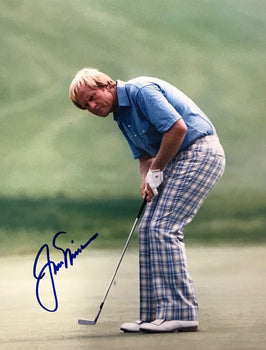 Jack Nicklaus Autographed Golf 8X10 Photo