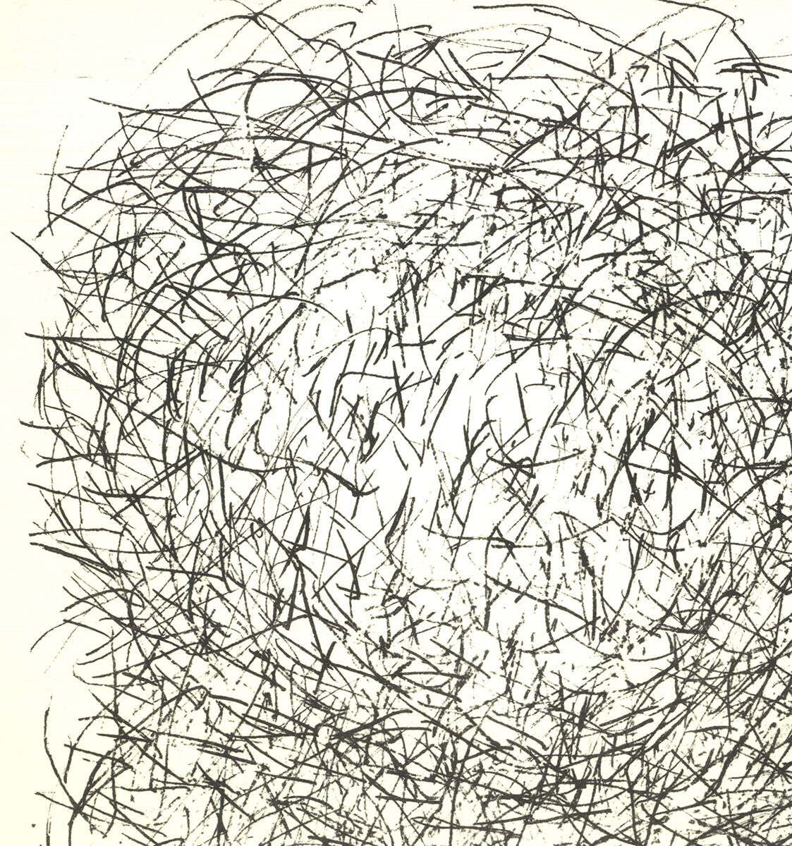 Contemporary JEAN RENE BAZAINE Composition VIII 15" x 11" Lithograph 1968