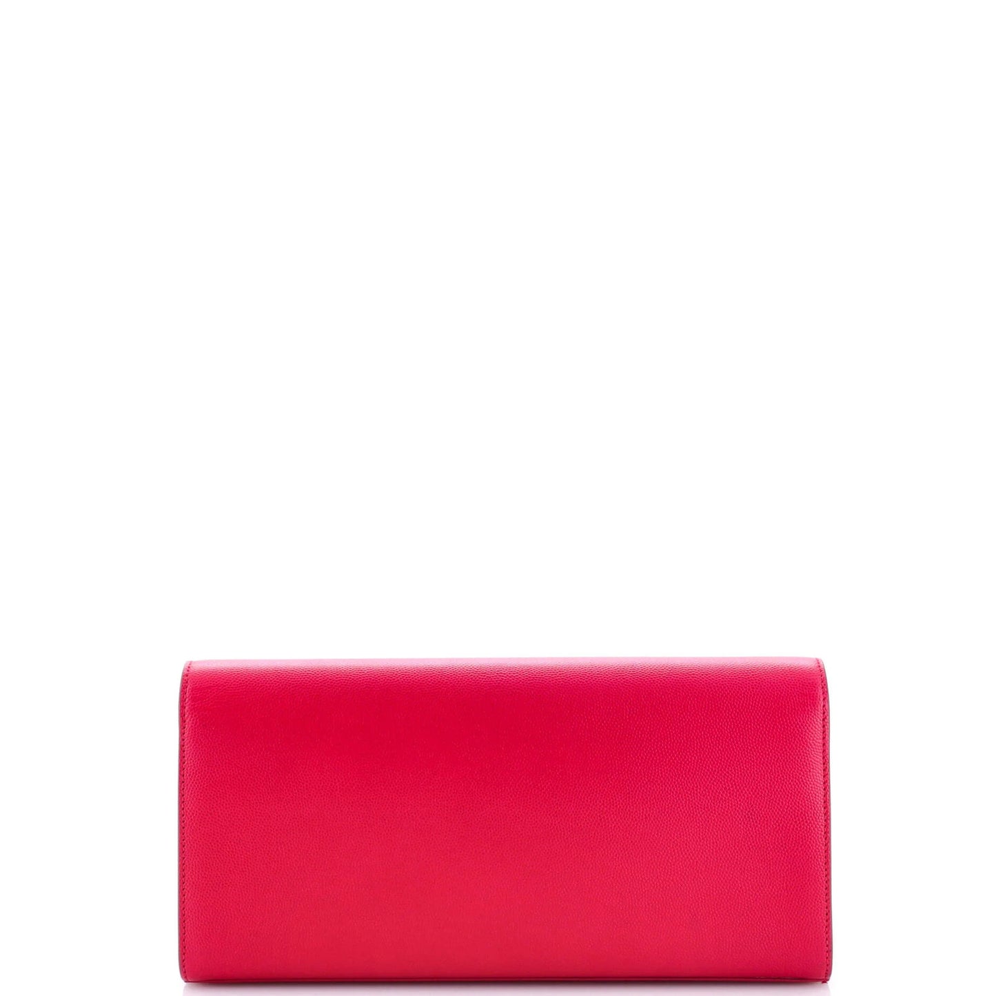 Saint Laurent Classic Monogram Clutch Leather Long