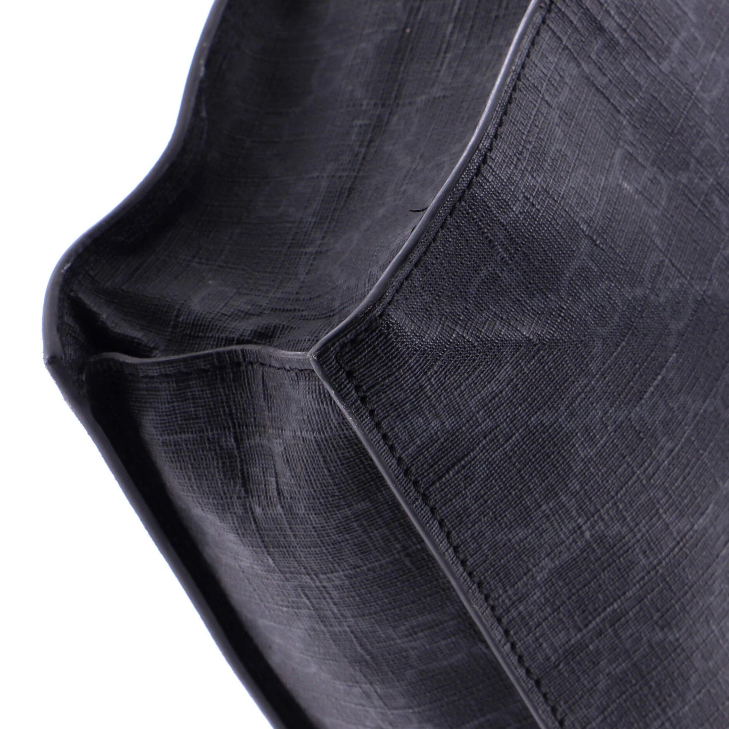 Gucci Convertible Soft Open Tote Gg Coated Canvas Tall