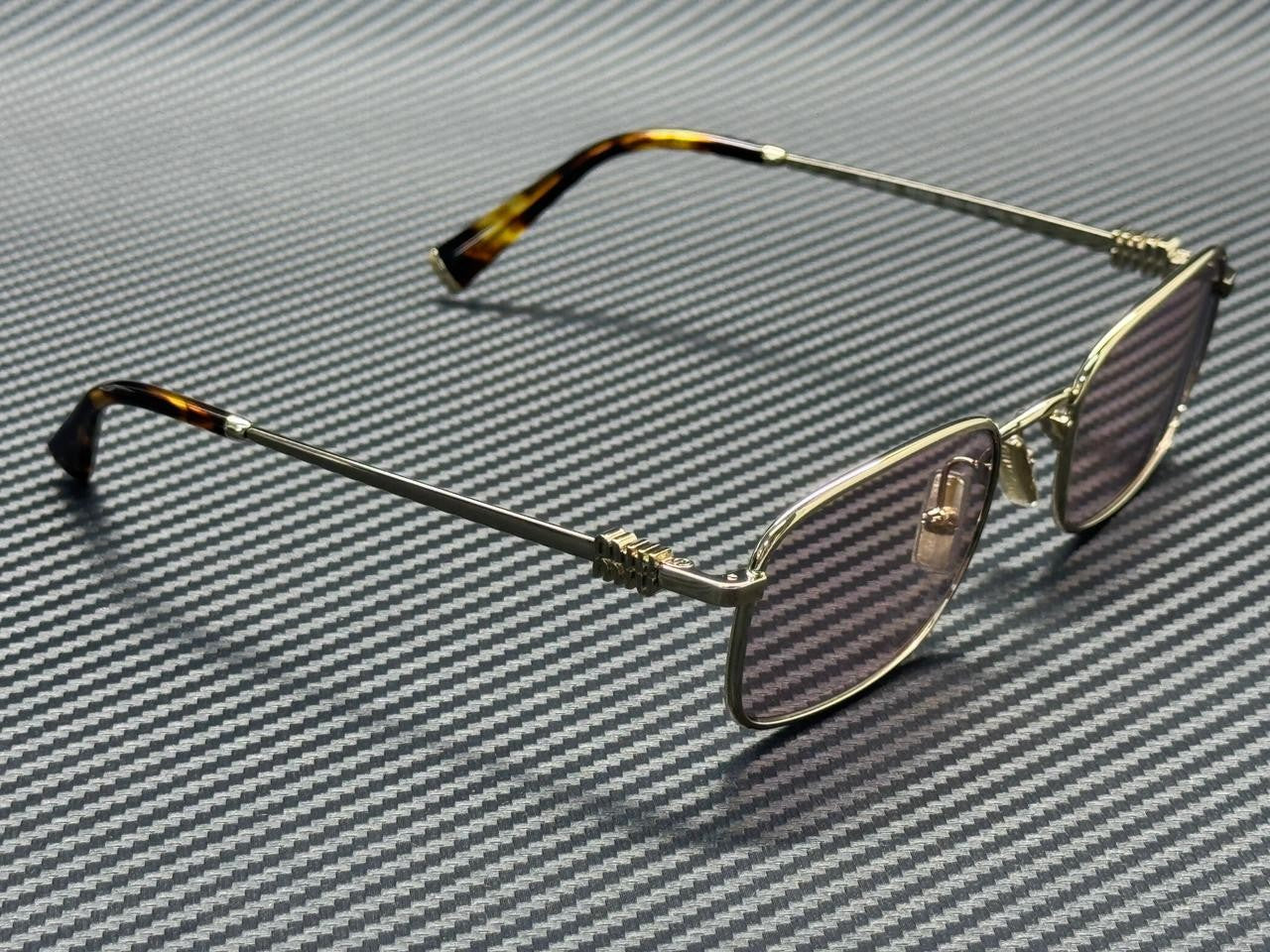 MIU MU A53S ZVN4I0 Pale Gold Pink Women's 52 mm Sunglasses