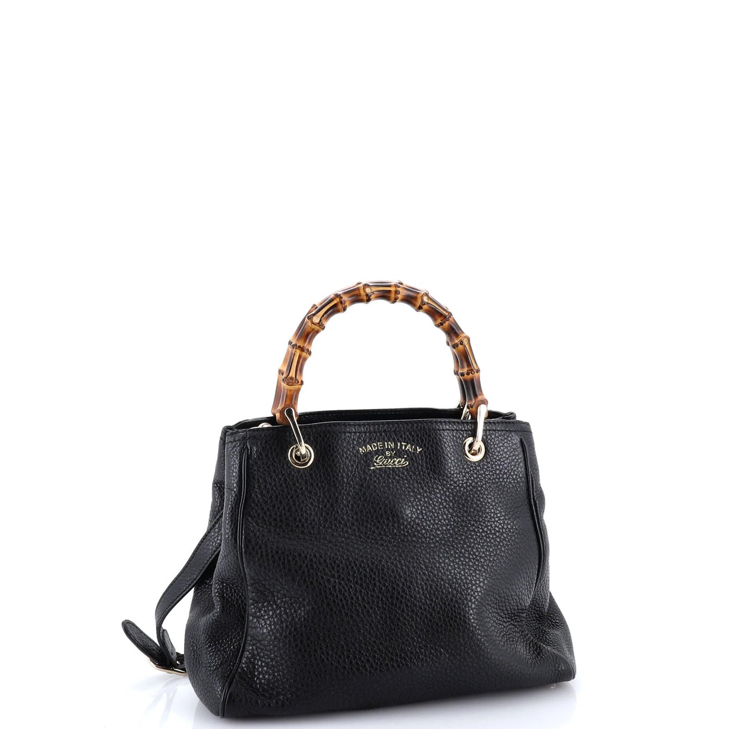 Gucci Bamboo Shopper Tote Leather Small