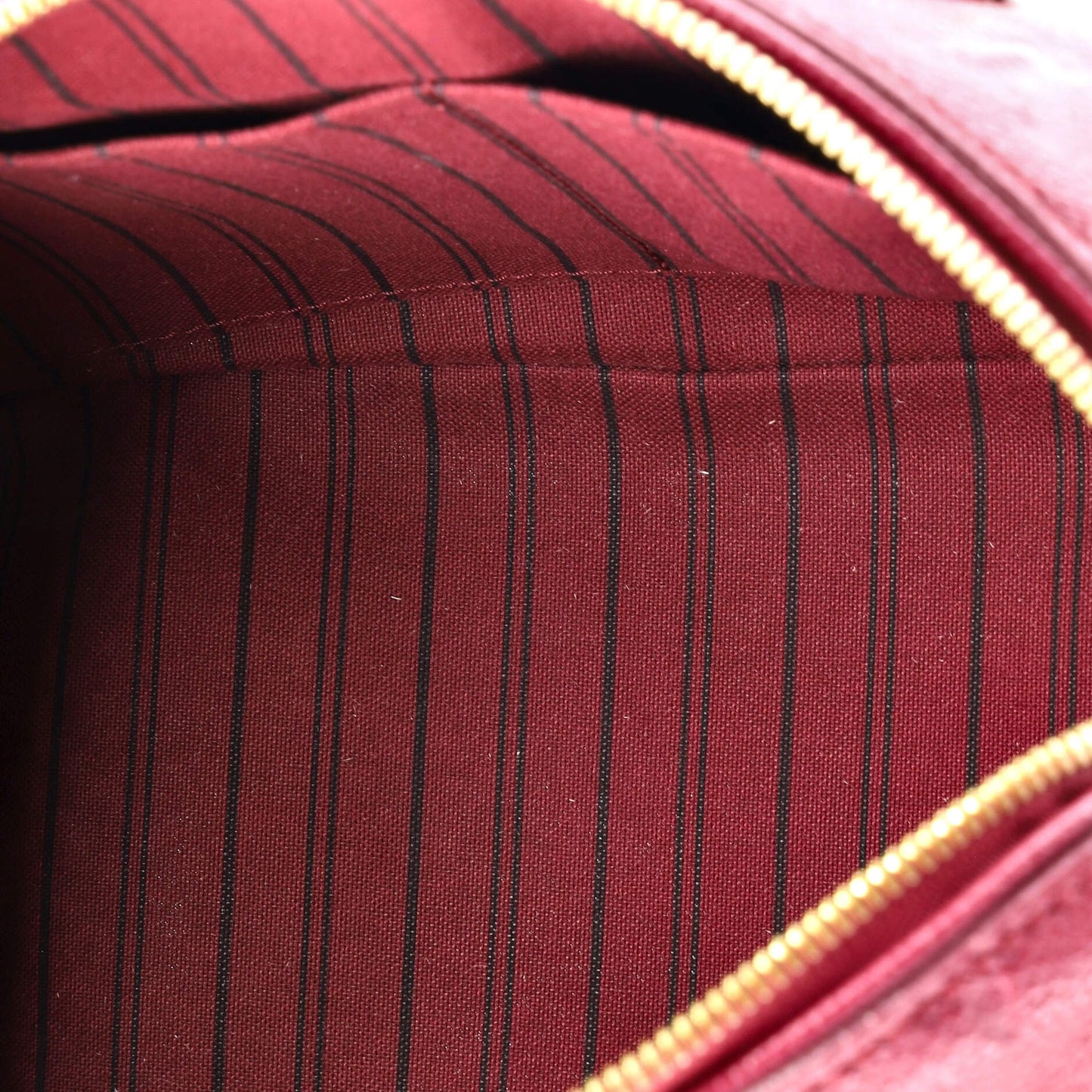 Louis Vuitton Speedy Bandouliere Bag Monogram Empreinte Leather 25