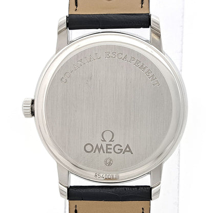 Omega Deville Prestige Coaxial 4813.30.01 White Men'S Used Watch #71014