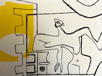 Le Corbusier Lithograph COA Original