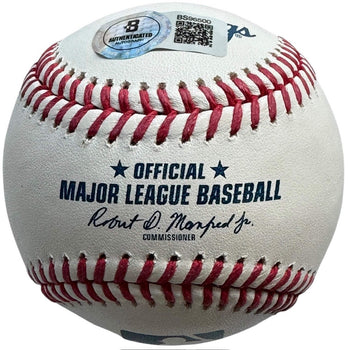 Christian Yelich Autographed Official Major League Baseball (Beckett)