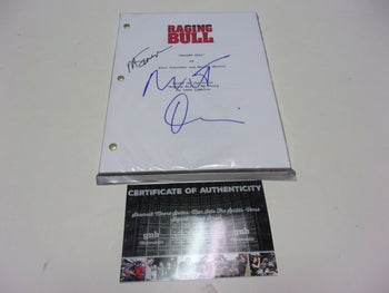 Robert De Niro Martin Scorsese Raging Bull W/Coa