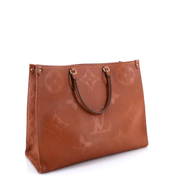 Louis Vuitton Onthego Tote Monogram Empreinte Giant Gm