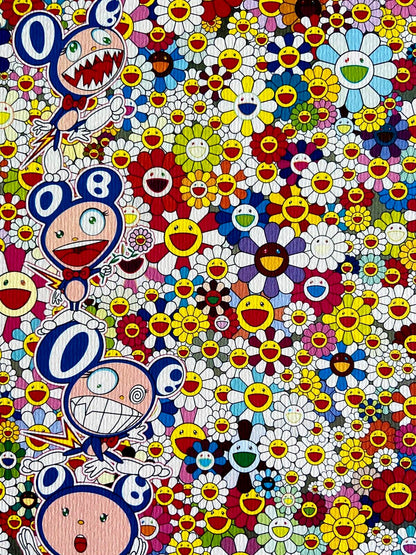 Takashi Murakami Lithograph Mori Museum Numbered - Yayoi Kusama Kaws
