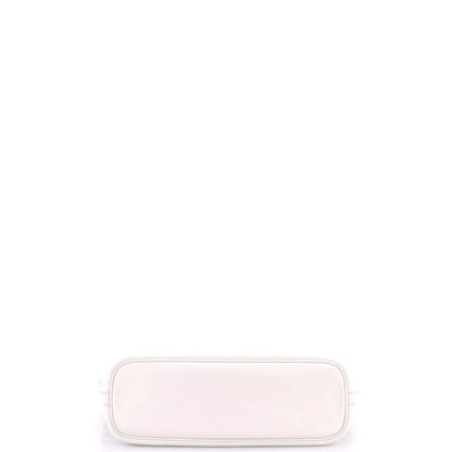 Prada Triangle Logo Shopper Tote Laser Cut Leather Medium