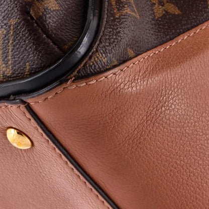 Louis Vuitton Kimono Handbag Monogram Canvas And Leather Mm