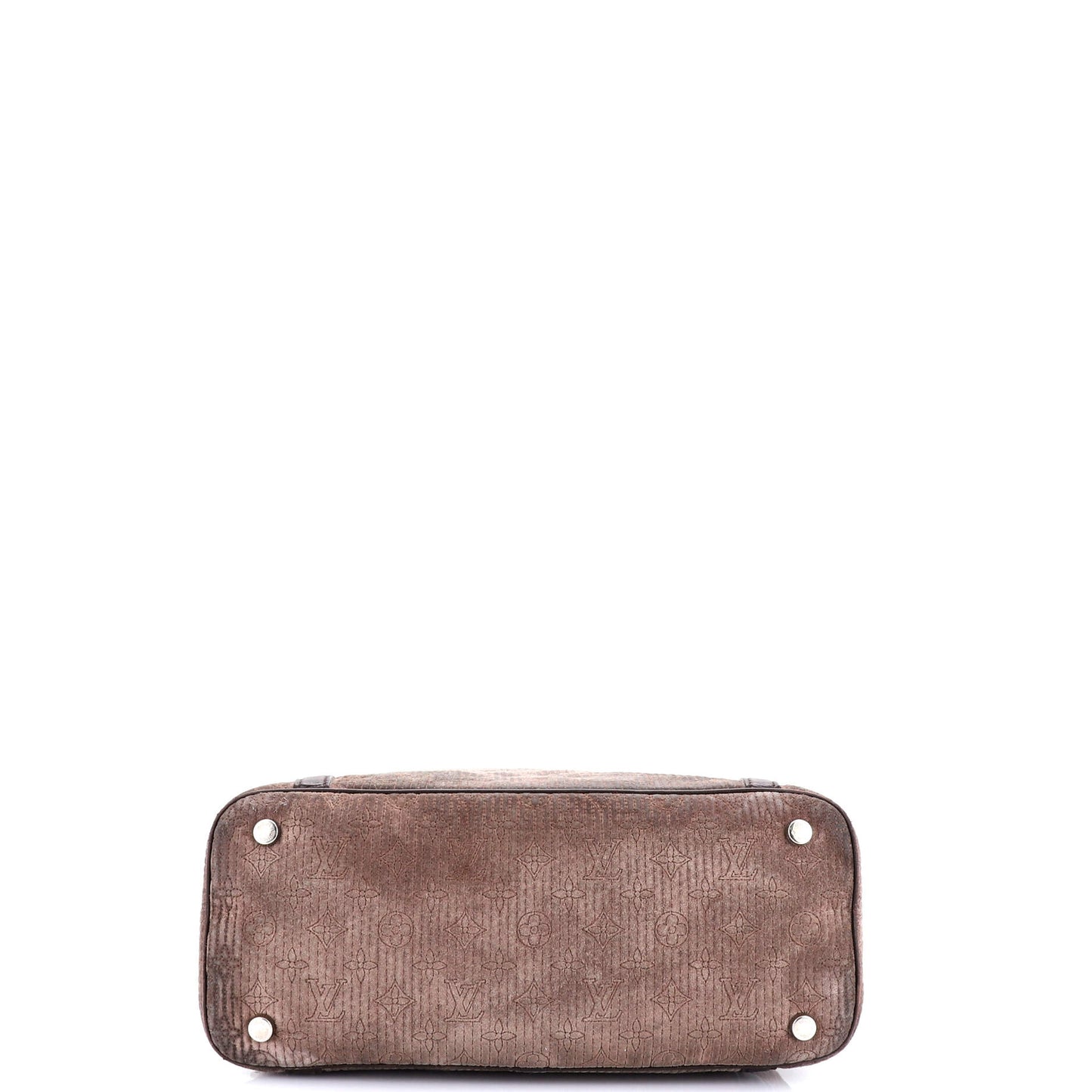 Louis Vuitton Antheia Ixia Handbag Suede Mm