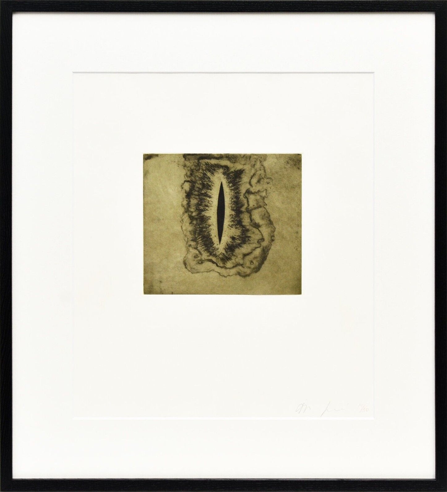 Anish Kapoor Original Etching Pencil Signed