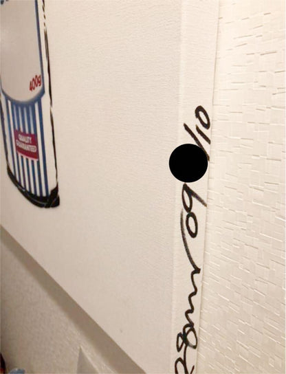 Rene Gagnon Oversize Painting Stencil Spray On Canvas Homage To Andy Warhol