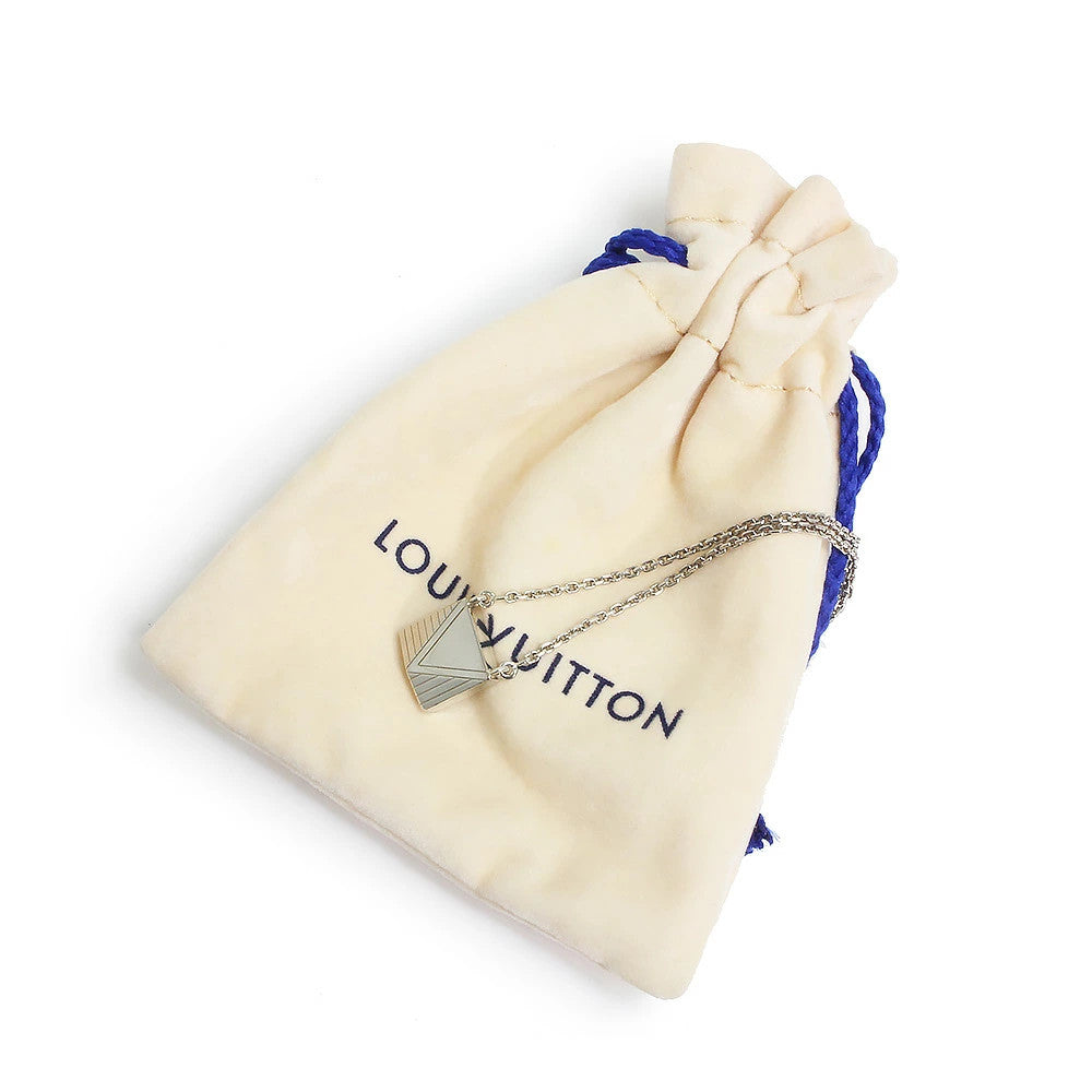 Louis Vuitton V Square Pendant Sv925 Silver
