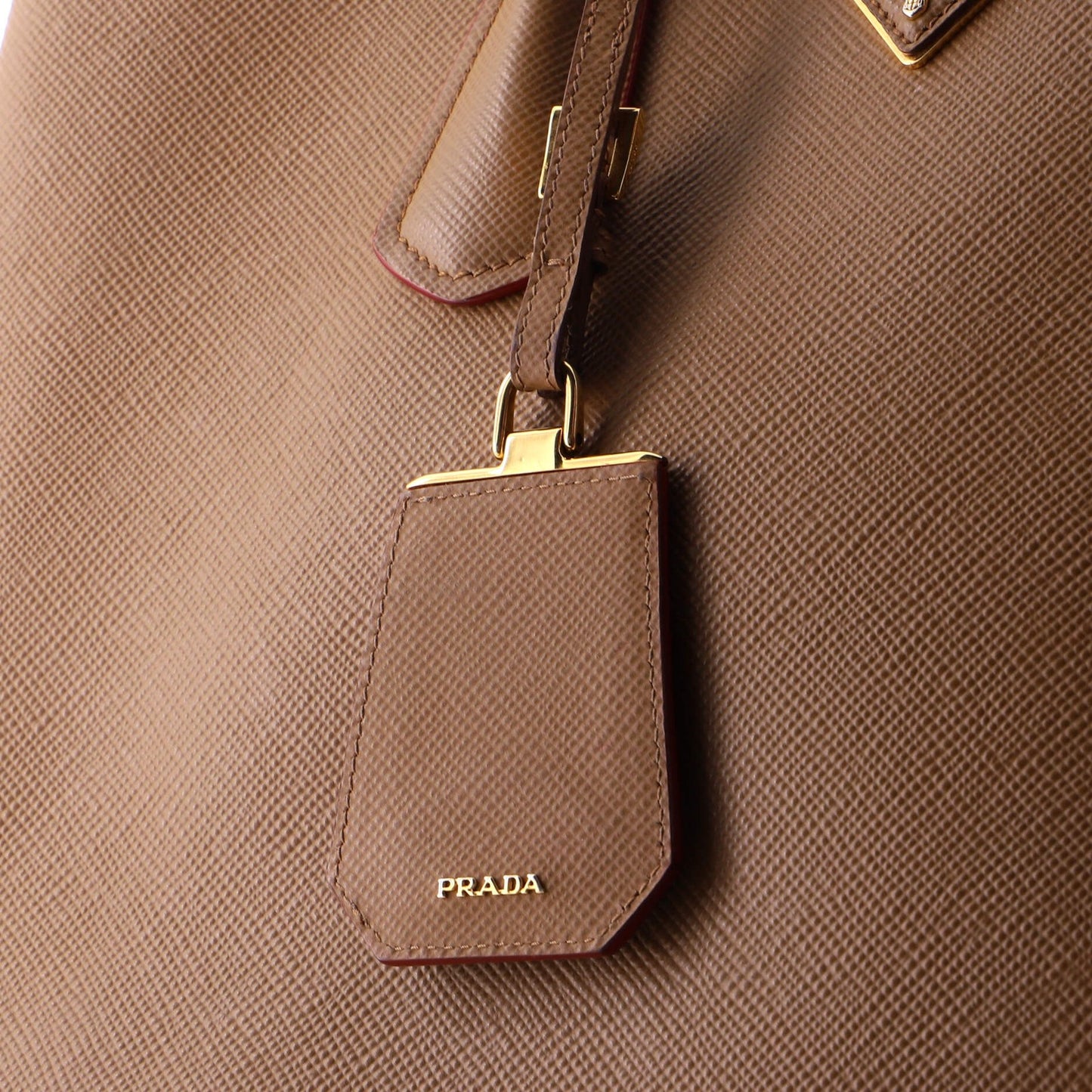 Prada Cuir Double Tote Saffiano Leather Large