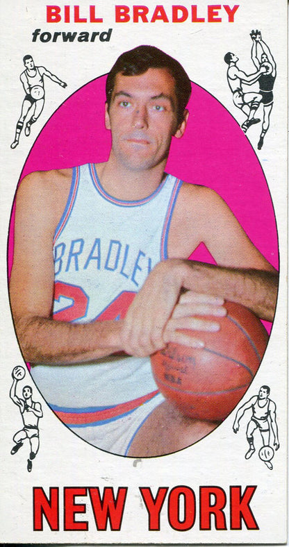 Bill Bradley Unsigned 1969-70 Topps Card