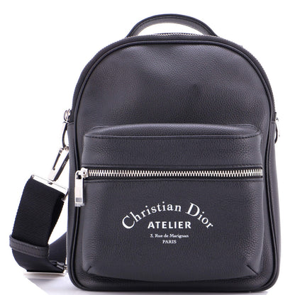 Christian Dior Rider Backpack Leather Mini