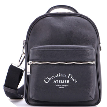 Christian Dior Rider Backpack Leather Mini