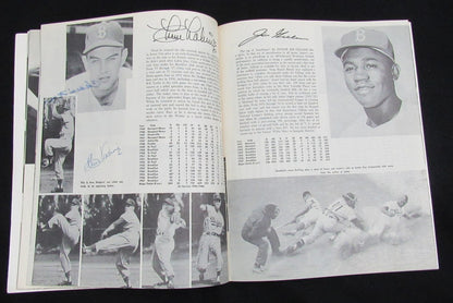 1958 Dodgers Signed/Auto (26) Yearbook Koufax