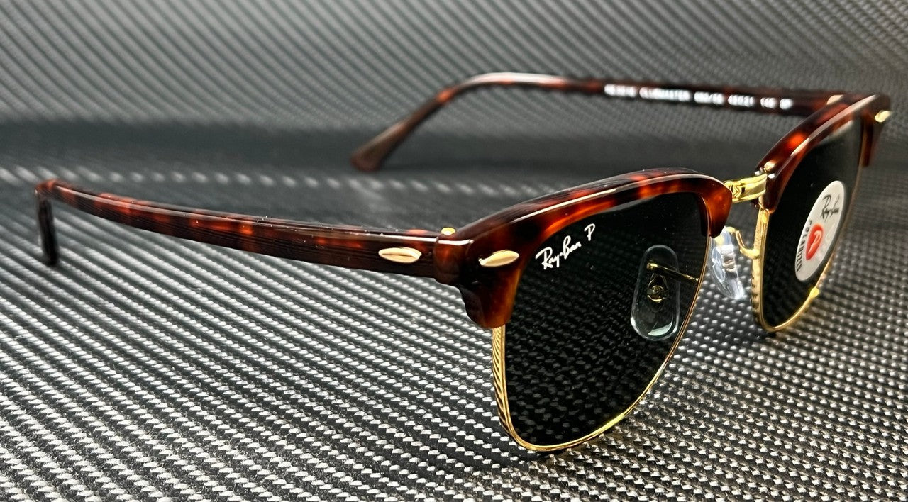 RAY BAN RB3016 990 58 Red Havana Square 55 mm Polarized Unisex Sunglasses