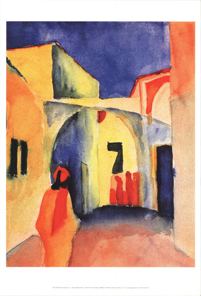 August Macke The Casbah 