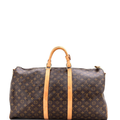 Louis Vuitton Keepall Bandouliere Bag Monogram Canvas 55