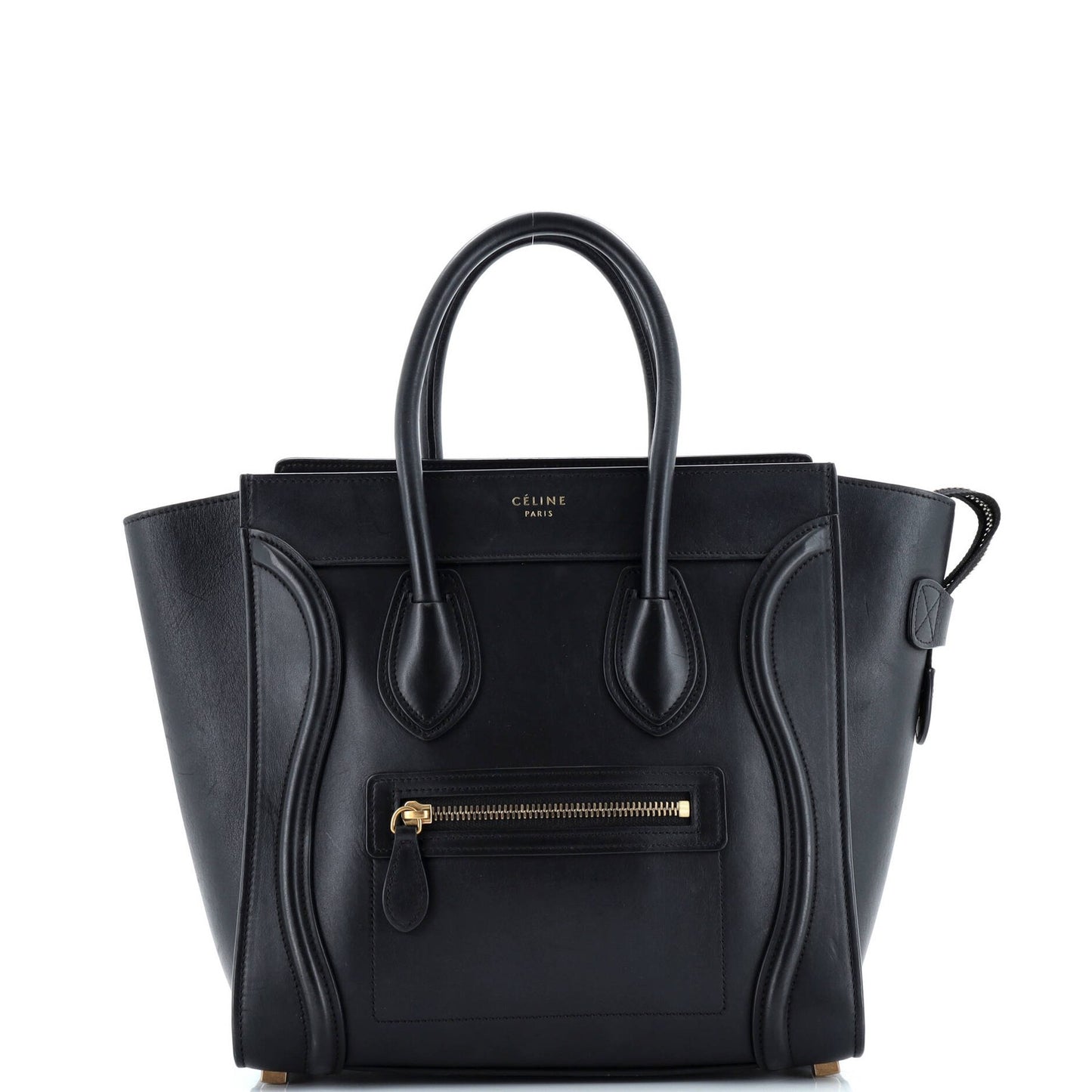 Celine Luggage Bag Smooth Leather Micro