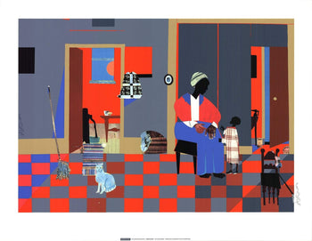 Romare Bearden Early Carolina Morning 
